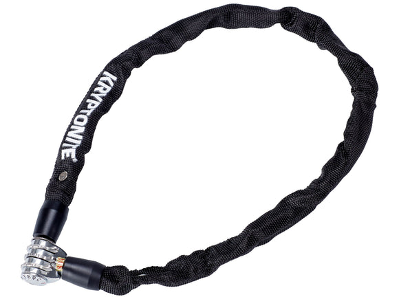 Kryptonite Keeper 465 Chain Lock with 3-Digit Combo: 2.13' x 4mm Black
