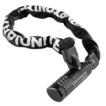 Kryptonite Keeper 712 Combination Integrated Chain Black