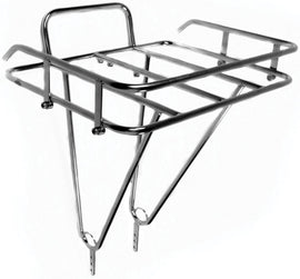 Velo Orange Porteur Front Rack: Polished Stainless Steel