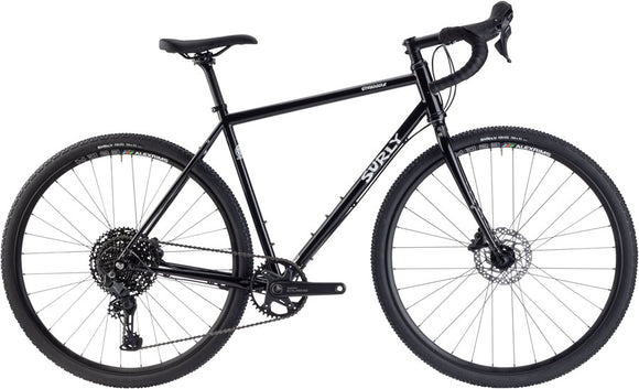 Surly Straggler Bike - 650b Steel Cues 1x11 Hi-Viz Black 46cm