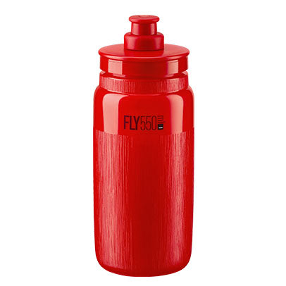 Elite Fly Tex Water Bottle - 550ml Red