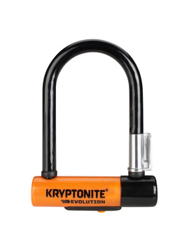 Kryptonite Evolution Series U-Lock - 3.25 x 5.5" Keyed BLK Includes bracket