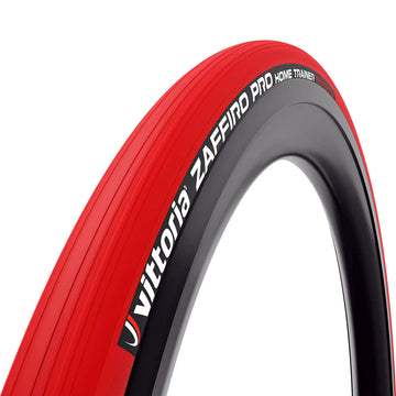 Vittoria Zaffiro EVO Home Trainer Tire - 700 x 23 Clincher Folding Red 1C