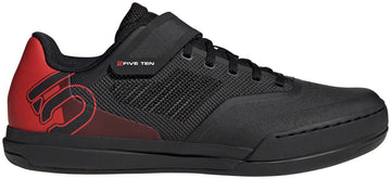 Five Ten Hellcat Pro Mountain Clipless Shoes - Men's Core BLK/Core BLK/Red 12.5
