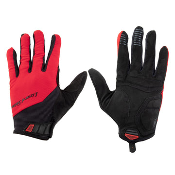 Lizard Skins Monitor Traverse Full Finger Gloves Crimson Red M Pair