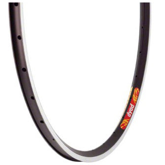Velocity Dyad Rim - 700 Rim Black 36H Clincher