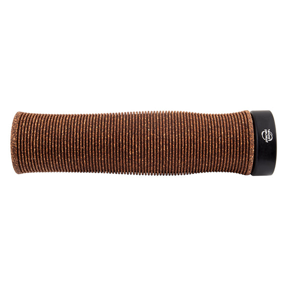 Planet Bike Happy Hands Duracork Grip - Lock-On Brown