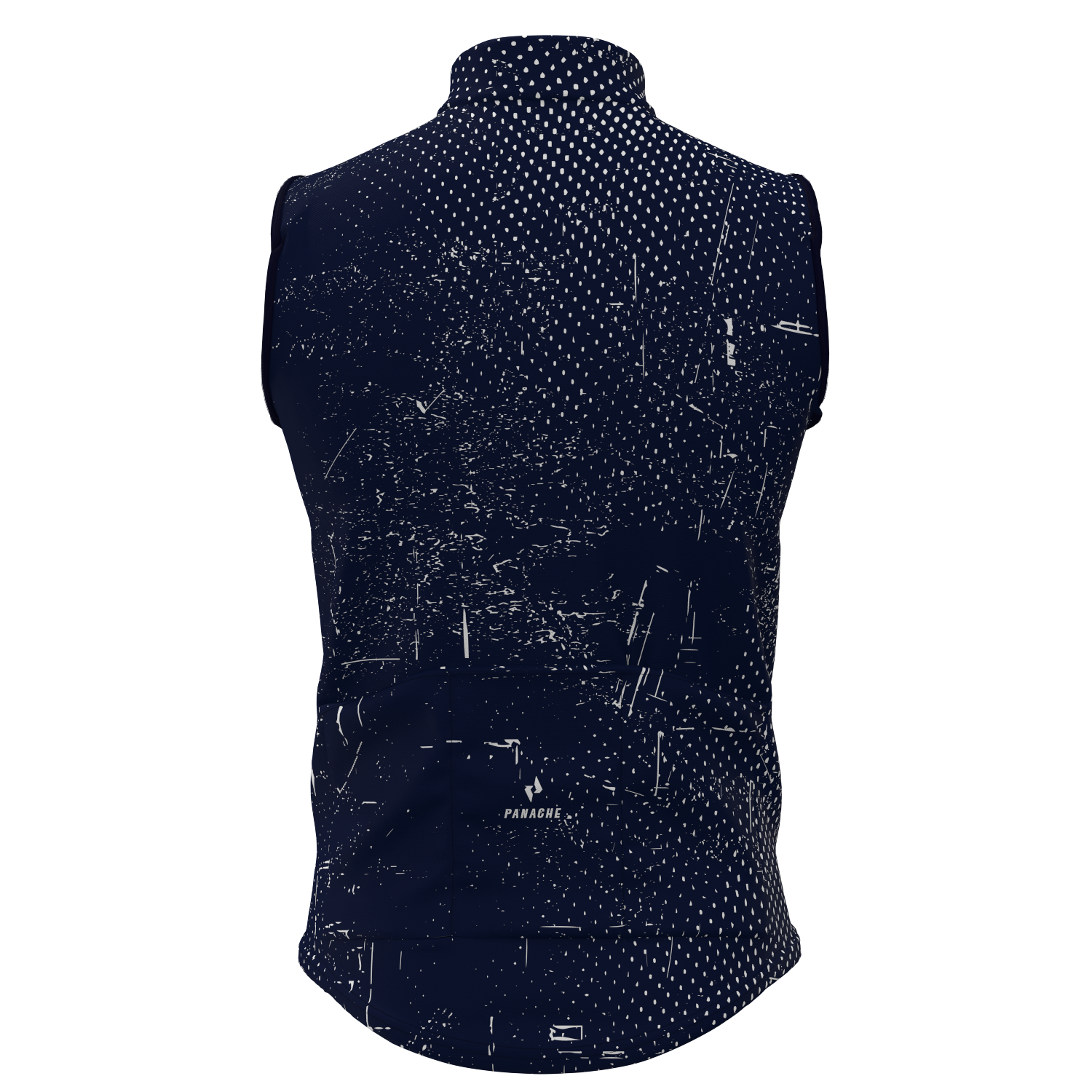 Panache M's and W's Pro Wind Vest - Midnight Grunge - 0