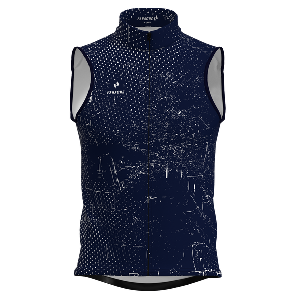 Panache M's and W's Pro Wind Vest - Midnight Grunge