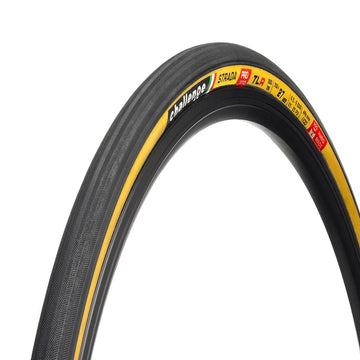 Challenge Strada Pro TLR Tire 700x27C Folding Tubeless Ready Natural SuperPoly PPS 300TPI Tanwall