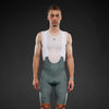 Men's Pi PRO/BLACK Bib Shorts - BALSAM GREEN / XS