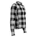 Panache M's Pro THERMAL Jersey - Black & White Plaid-3
