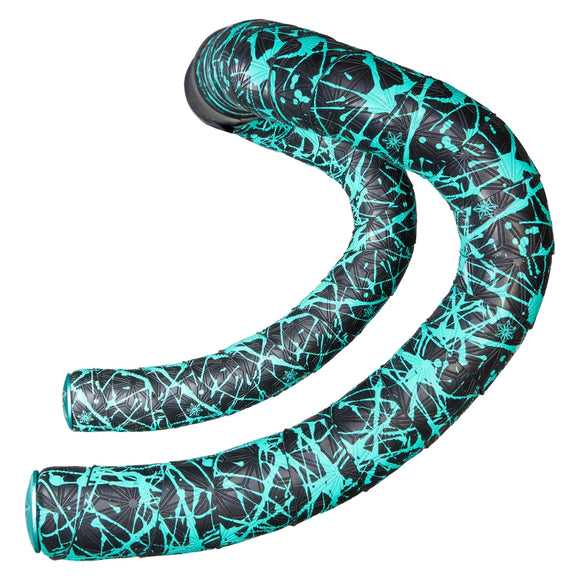 Supacaz Super Sticky Kush Celeste Splat bar tape