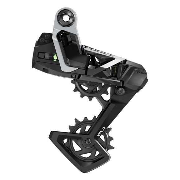 SRAM Force XPLR AXS Rear Derailleur - For Force XPLR 1x 13-Speed 46t Max UDH Hangerless Battery Not Included BLK/Silver E1