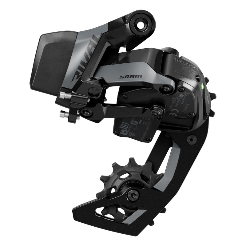 SRAM Rival AXS Rear Derailleur - 12-Speed 36t Max Battery Not Included Aluminum Cage BLK E1