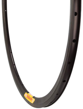 Velocity Deep-V Non-MSW 700c Rim 36h - Black Ano