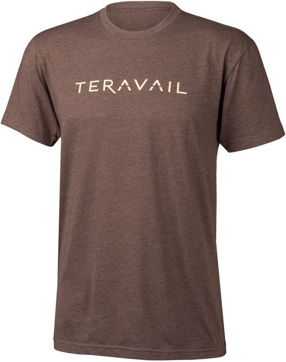 Teravail Logo Short Sleeve T-Shirt - Unisex Espresso Medium