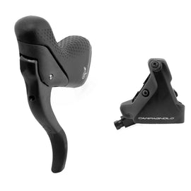 Campagnolo EKAR GT Ergopower Brake Lever Disc Brake Caliper - Left/Front For 1x 13-Speed 140mm Flat Mount Hydraulic Caliper BLK