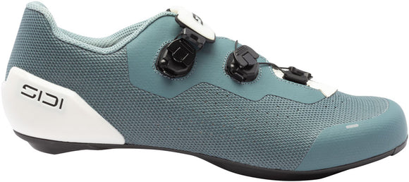 SIDI Genius X WYVE Road Shoes - Men's Frost Gray/Ice White 43