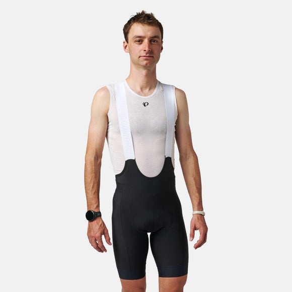 Men's PI/Red Bib Shorts - BLACK / XS