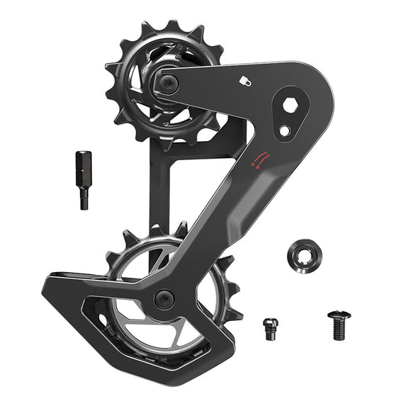 SRAM Eagle T-Type AXS Rear Derailleur Cage Kit - Compatible all Eagle T-Type Rear Derailleurs Carbon Cage