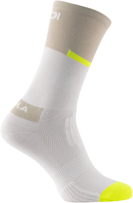 SIDI Neo Socks - White/Sand 20cm Fits Sizes 44-46
