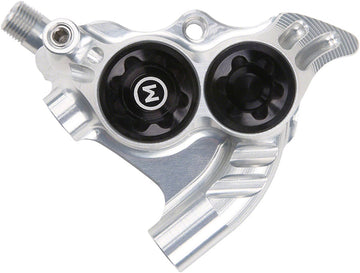 Hope RX4+ Disc Brake Caliper - Rear Flat Mount Direct +20mm Mineral Oil Type Silver