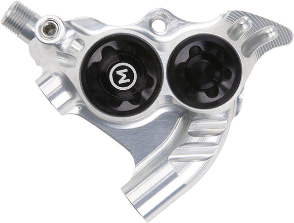 Hope RX4+ Disc Brake Caliper - Rear Flat Mount Direct +20mm Mineral Oil Type Silver