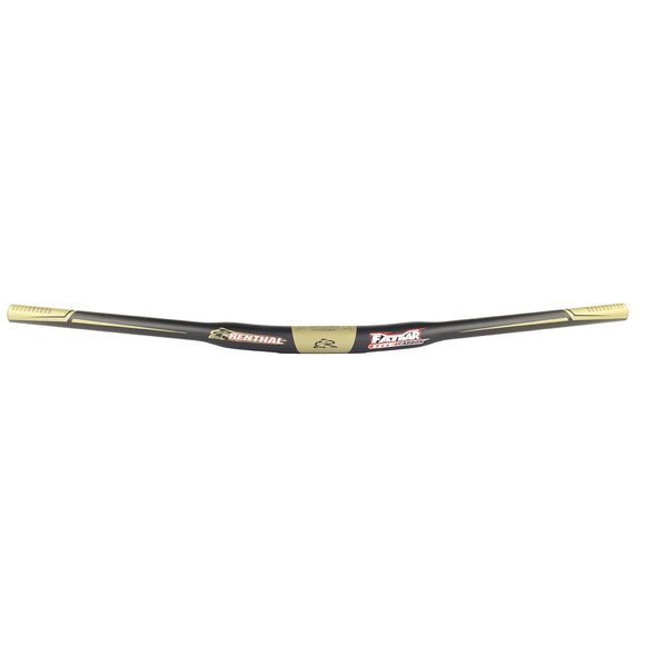Renthal Fatbar Lite Carbon Handlebar - Carbon 10mm 760mm 31.8mm Black V2