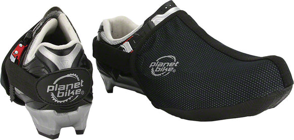 Planet Bike Dasher Toe Shoe Cover: Black XL