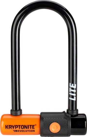 Kryptonite Evolution Series U-Lock - 2.75 x 5.9" Keyed Black