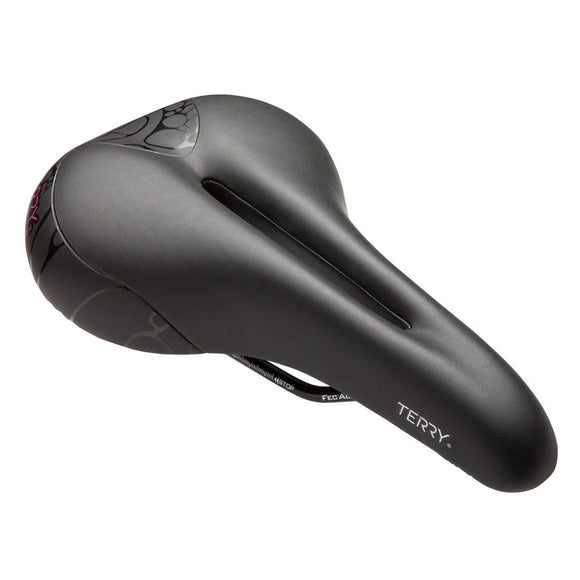 Terry Butterfly Chromoly Gel Saddle - Chromoly Black Women's