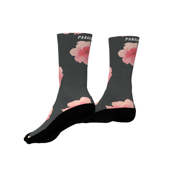Panache Pro 6" Sock - Flower