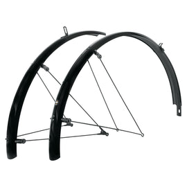 SKS B45 Bluemels Full Coverage Fender Set - 45mm 700 x 28-37 Black