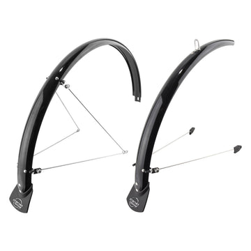 Planet Bike Hardcore 700c x 45 Fender Set: Black (700c x 25-35)