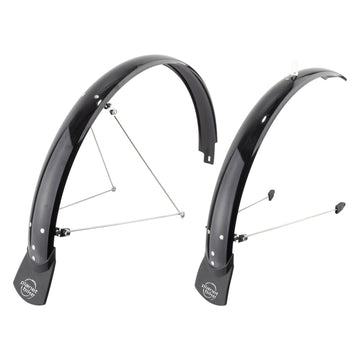 Planet Bike Hardcore 26" x 60 Fender Set: Black (26 x 1.4-1.9)