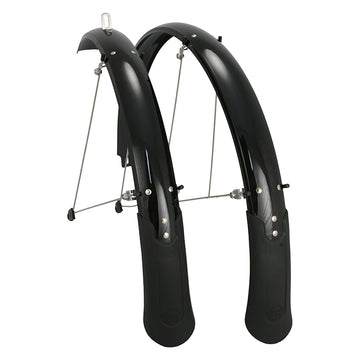 Planet Bike Cascadia 26" x 60 Fender Set: Black (26 x 1.4-1.9)