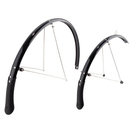 Planet bike Cascadia Pair Road 700C x 35mm Polycarbonate Stainless Steel Black 25mm / .98`