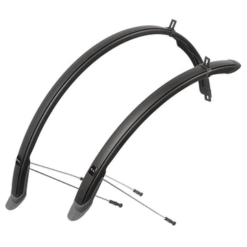 M-Wave Mud Max II F+R Fender 700C 45mm Black