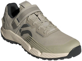Five Ten Trailcross Mountain Clipless Shoes - Men's Putty Gray/Carbon/Wonder White 9