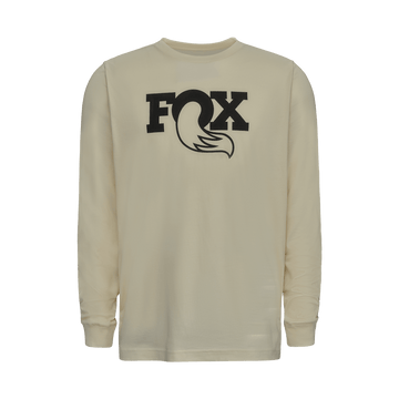 Logo Long Sleeve Shirt - Natural / S