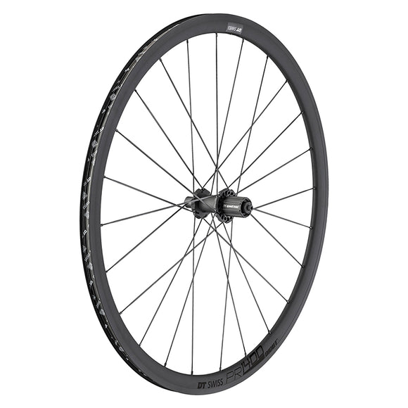 DT Swiss PR 1400 DiCut OXiC Rear Wheel - 700 QR x 130mm Rim Brake HG11 Road/XDR Ratchet 36 SL BLK 32mm