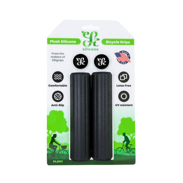 ESI grips Plush Silicone Grips Black