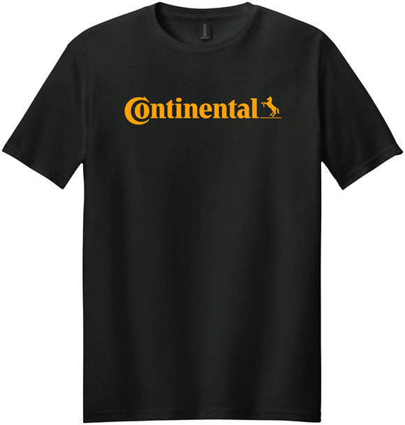 Continental Logo T-Shirt - Black Small