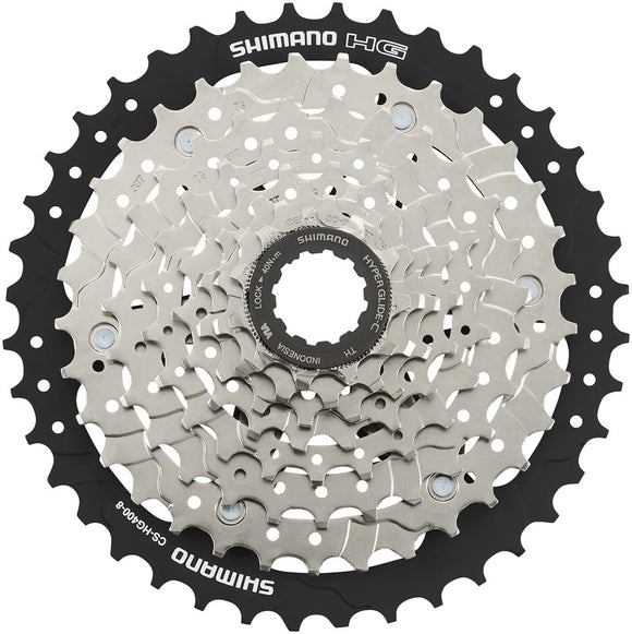 Shimano CS-HG400-8 Cassette - 8 Speed 11-45t Silver