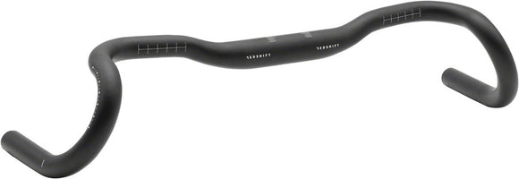 Redshift Sports Kitchen Sink Road Drop Handlebar - Aluminum 31.8mm 53cm 20mm Rise BLK