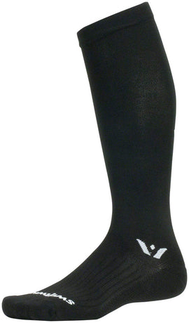Swiftwick Aspire Knee High Socks - 12" Black X-Large