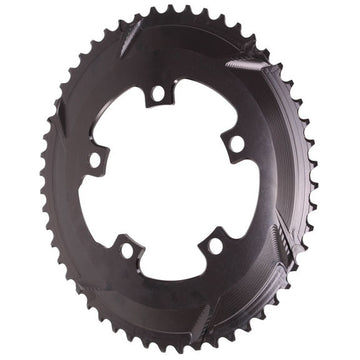 absoluteBLACK Premium Oval Road Chainring 5x110BCD 52T - Blk 