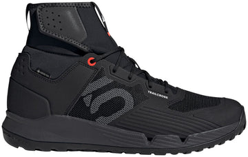 Five Ten Trailcross GTX Flat Shoes - Men's Core BLK / Gray / Solar Red 12.5