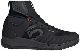Five Ten Trailcross GTX Flat Shoes - Men's Core Black / Gray / Solar Red 5.5